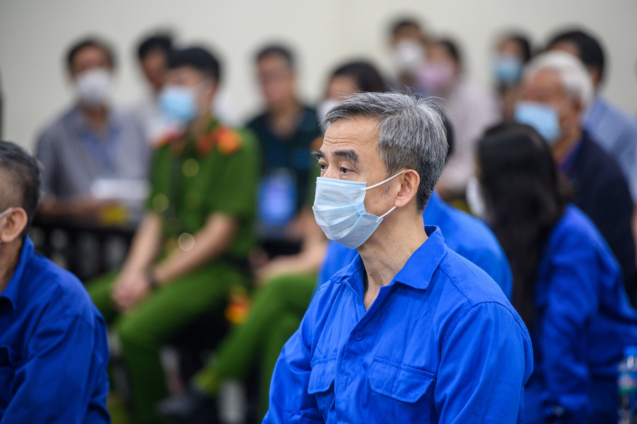 Ông Nguyễn Quang Tuấn tại tòa. Ảnh: CTV