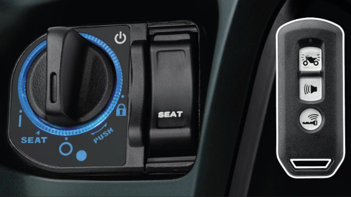 Bộ khoá thông minh trên Honda SH. Ảnh: Honda