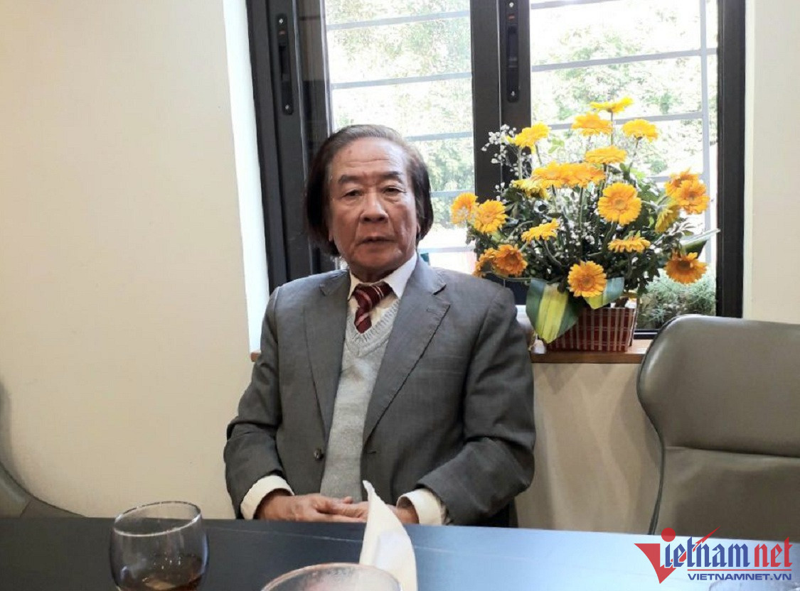 TS. Nguyễn Xuân Thủy, nguyên Giám đốc Nhà xuất bản Giao thông vận tải (Ảnh: N. Huyền)