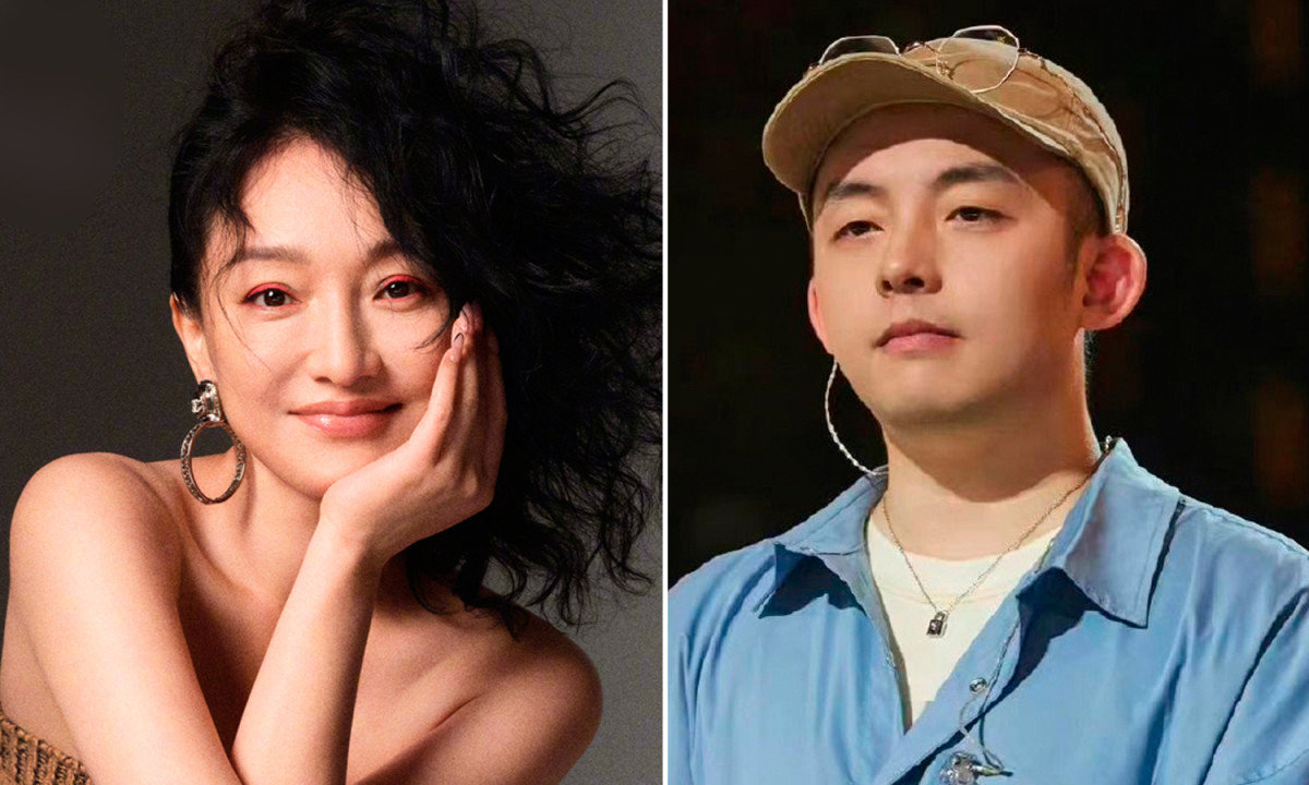 Châu Tấn và Trác Việt lấp lửng khi được hỏi về mối quan hệ. 