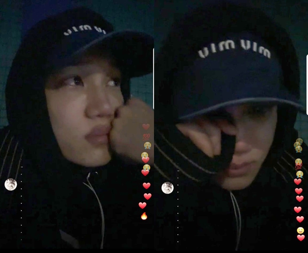 Kai bật khóc trên livestream, khiến fan vô cùng lo lắng
