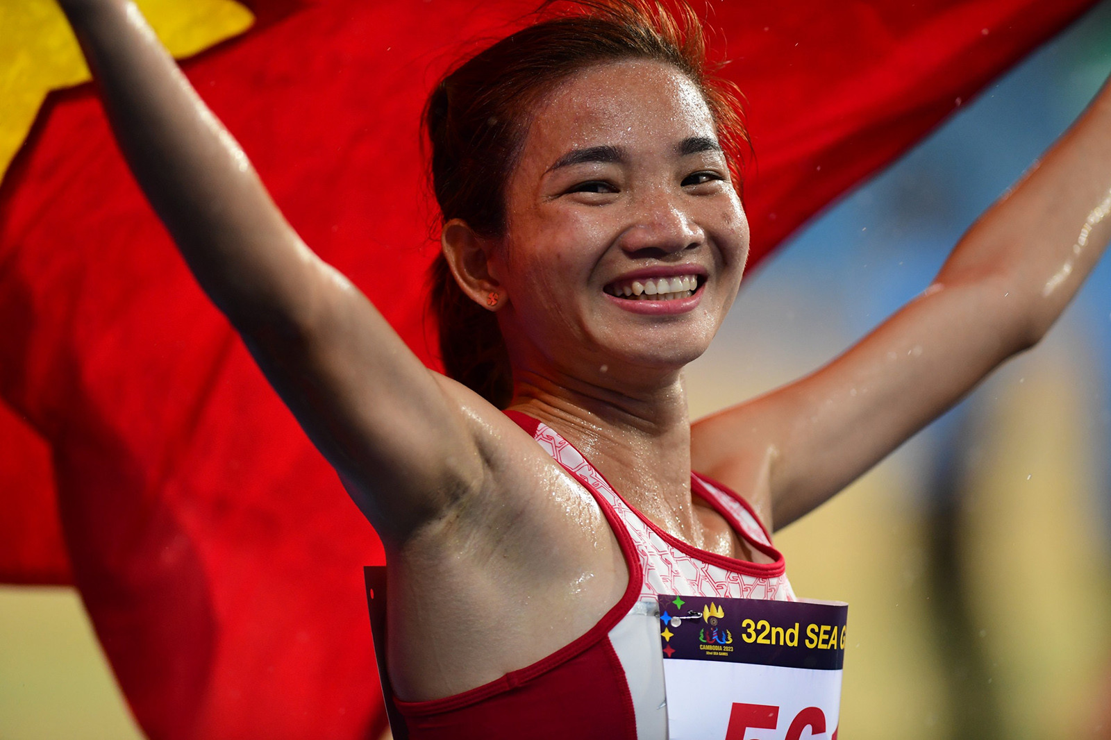 VĐV người Bắc Gian còn tham dự ở 2 nội dung nữa tại SEA Games là 1.500m và 3.000m vượt chướng ngại vật.