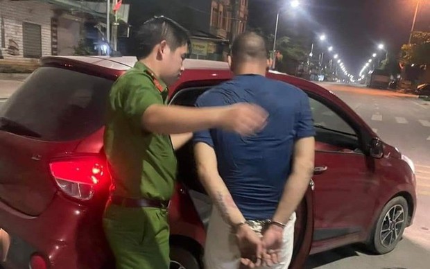 Nghi phạm Phan Văn Cương bị cơ quan công an bắt giữ. Ảnh: Công Đạt