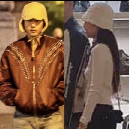 Vài giờ sau khi video nói trên được đăng lên, Sports Seoul đã tung hình ảnh cho thấy Jennie - V thực sự đã diện trang phục giống với clip. Cả hai đều đi dạo với quản lý trước buổi hẹn hò