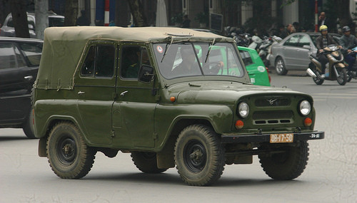 UAZ-469 từng là chiếc xe 
