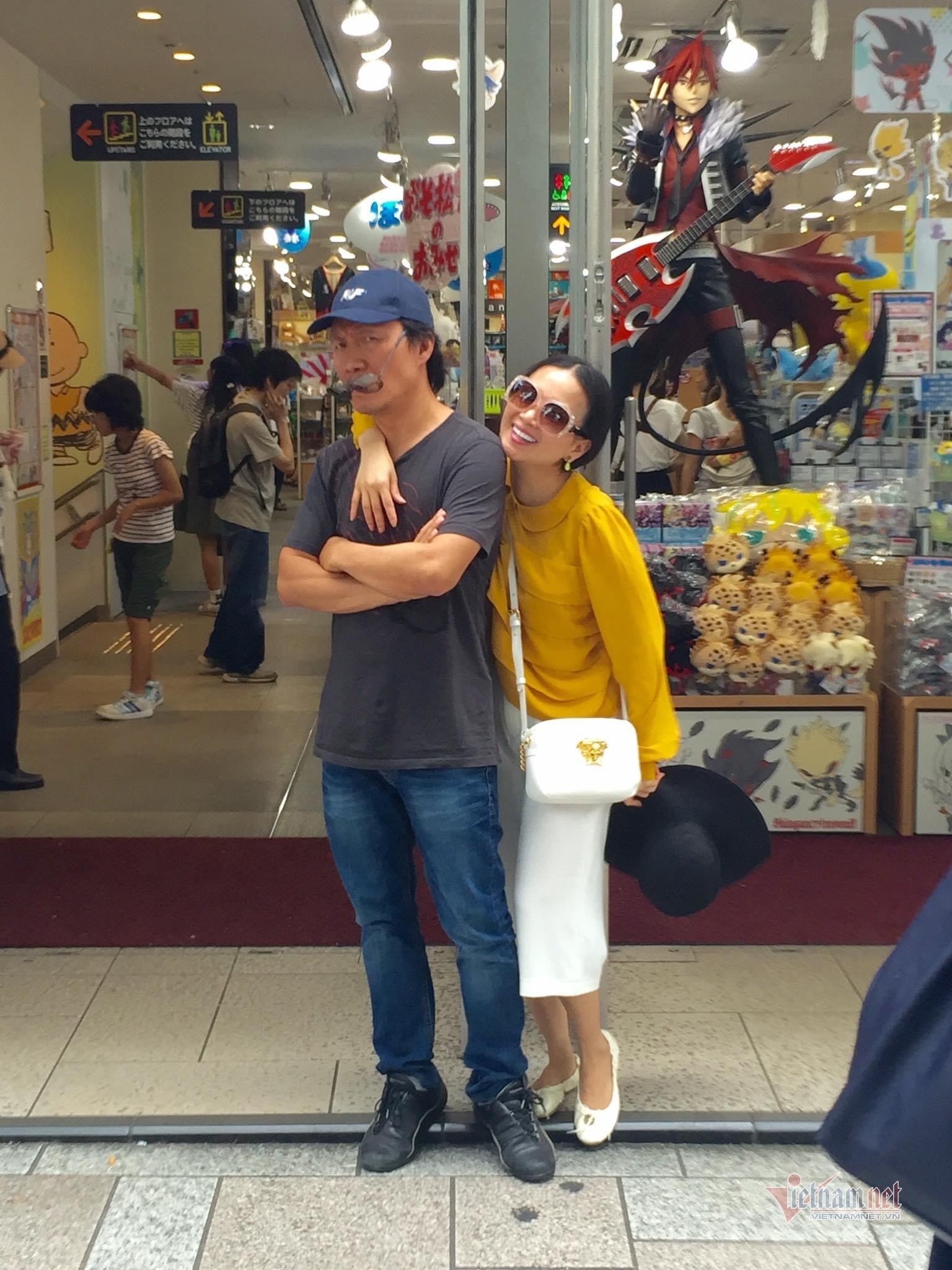 Bức ảnh hiếm hoi của Hà Phương và Chính Chu. 