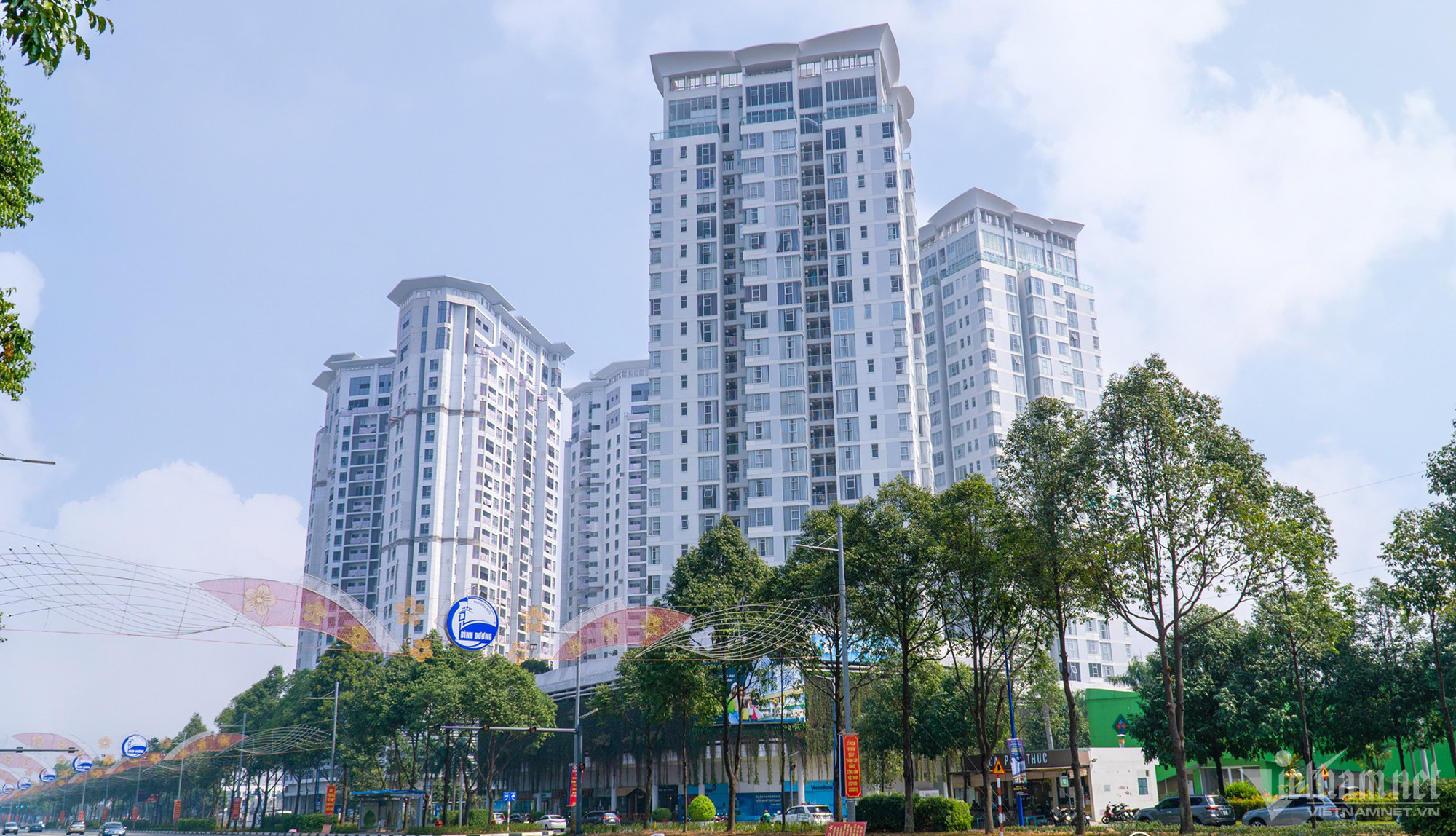 Chung cư Sora Gaderns I có 120 căn hộ được bán cho tổ chức, cá nhân nước ngoài. (Ảnh: Anh Phương)