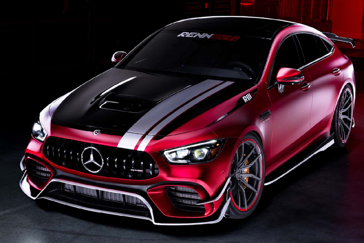 RENNtech đã giới thiệu bản nâng cấp cho chiếc coupe 4 cửa Mercedes-AMG GT63 với tên gọi RIIX (arr-three-ex) là sự kết hợp giữa sức mạnh hàng đầu cũng gói nâng cấp khí động học. Ngoại hình Mercedes-AMG GT63 được RENNtech nâng cấp với bộ bodykit hầm hố hơn thuộc gói trang bị khí động học có chất liệu carbon. Mercedes-AMG GT63 có huy hiệu 