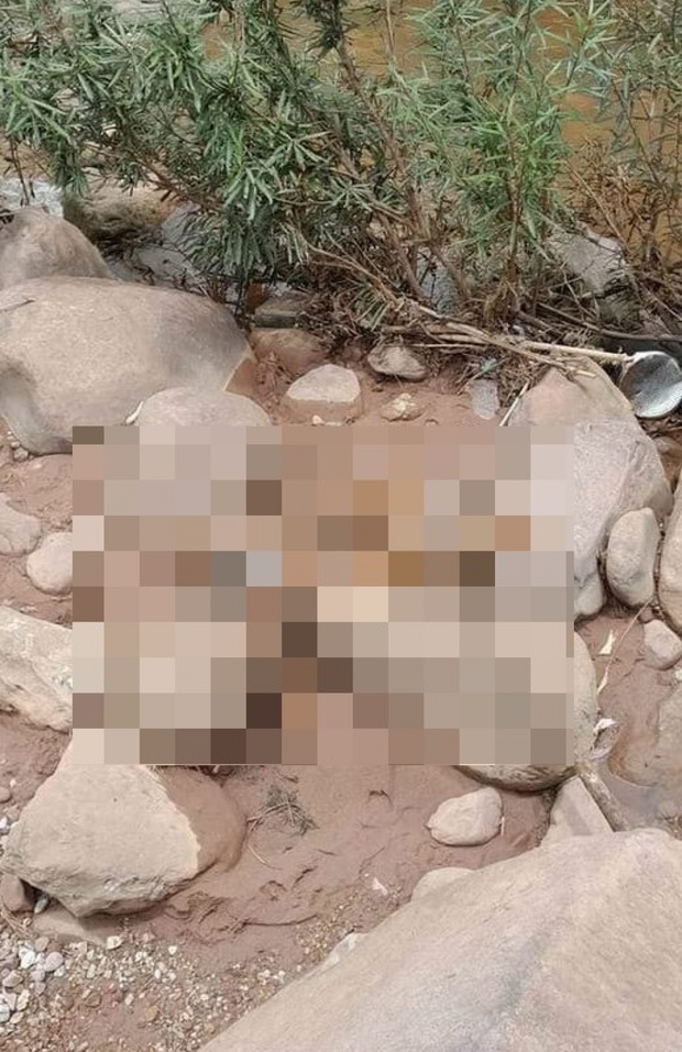 Thi thể nạn nhân được phát hiện dưới suối