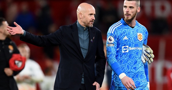 HLV Erik ten Hag và thủ thành David de Gea