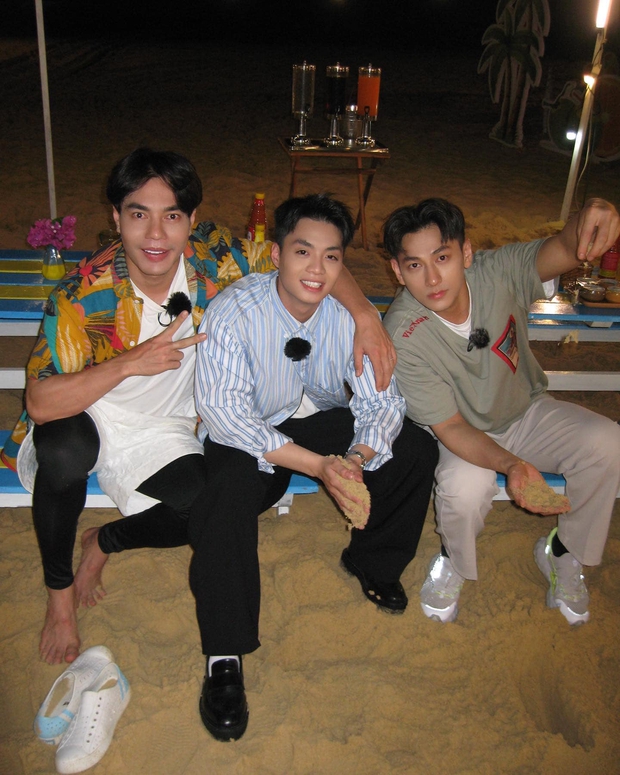 Lê Dương Bảo Lâm rất thân thiết với Negav trong chương trình Hành Trình Rực Rỡ