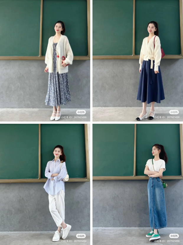 Cô thường tranh thủ chụp ảnh vào giờ nghỉ ở trường