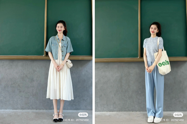 Cô Đan Đan phủ nhận việc đăng ảnh để bán hàng, cô cho biết mình chỉ đơn giản là một giáo viên thích thời trang