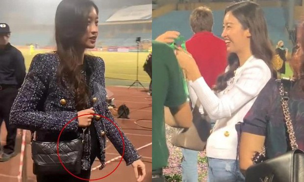 Đỗ Mỹ Linh liên tục để lộ vòng 2 lớn rõ