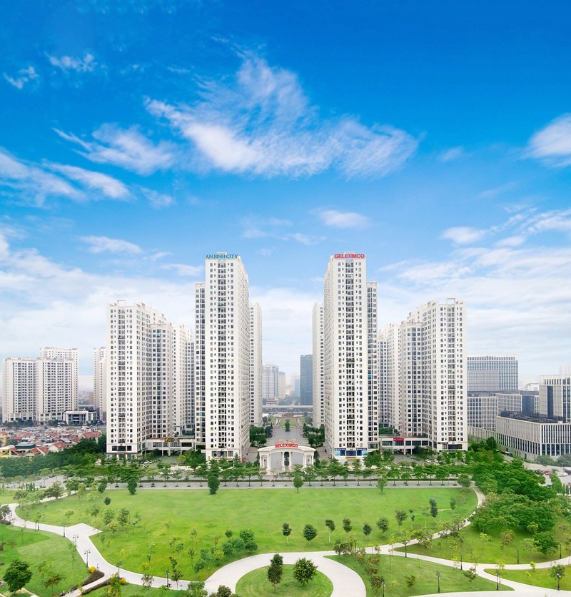 Khu đô thị Thành phố Giao lưu. Ảnh: Geleximco 