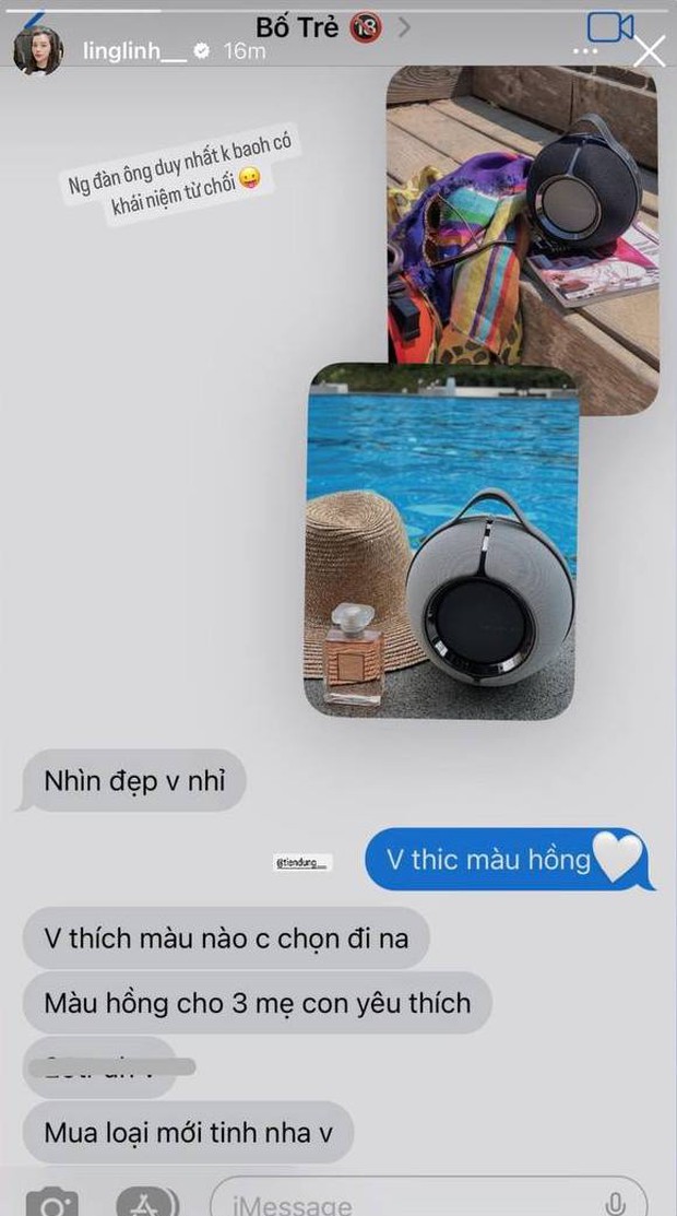 Khánh Linh khoe được chồng cưng chiều, đáp ứng mọi nhu cầu