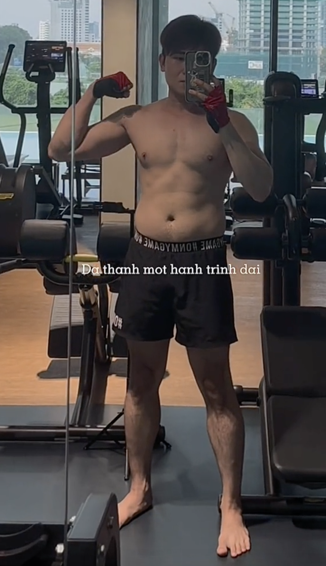 Giảm 15kg, vóc dáng của Tiko thay đổi rõ rệt