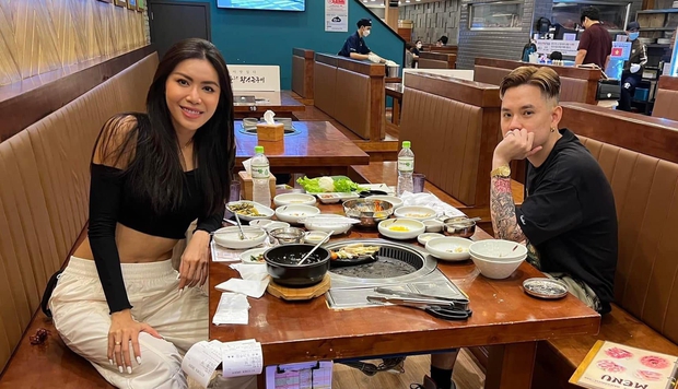 Andree - Minh Tú từng khoe ảnh hội ngộ ăn tất niên