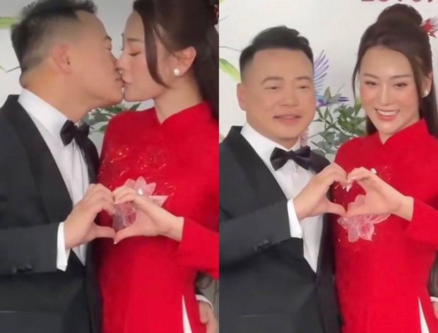 Ảnh chụp trong lúc làm lễ ăn hỏi, Shark Bình thậm chí còn bị vợ 