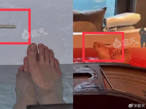 Netizen tinh mắt phát hiện thêm bàn chân 