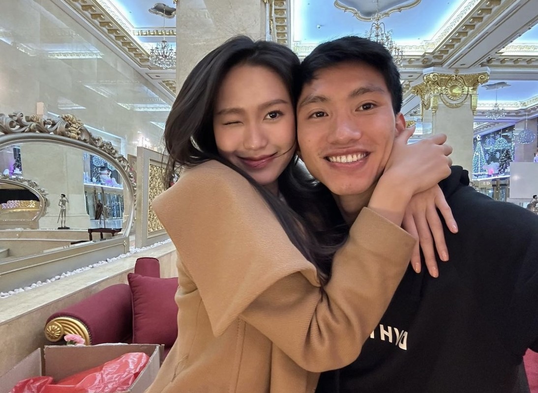 Chưa hết, Hải My cũng thường xuyên theo chân Văn Hậu đi thi đấu và tranh thủ có những chuyến nghỉ ngắn ngày.