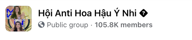 Nhóm anti fan Huỳnh Trần Ý Nhi đã lên tới hơn 100 nghìn thành viên