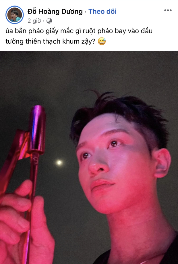 Nam ca sĩ bị sự cố 