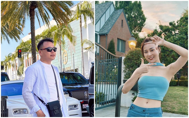 Trước đó cả hai cũng khoe những khoảnh khắc được đối phương chụp ở Mỹ