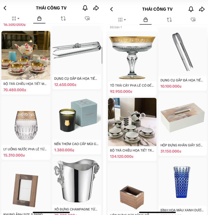 Shop bát đĩa nhà giàu của Thái Công rần rần trên TikTok: Người định 'bom' hàng, kẻ chờ sale để săn deal 1k Shop bát đĩa nhà giàu của Thái Công rần rần trên TikTok: Người định 'bom' hàng, kẻ chờ sale để săn deal 1k