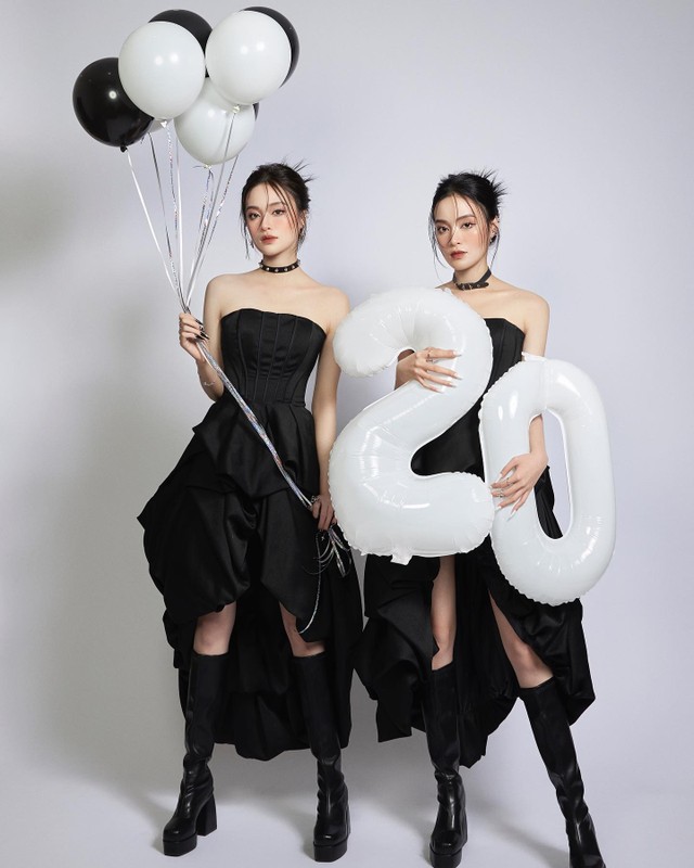 Cặp chị em nổi tiếng này là sinh viên năm 3 tại Đại học Công nghệ TPHCM.