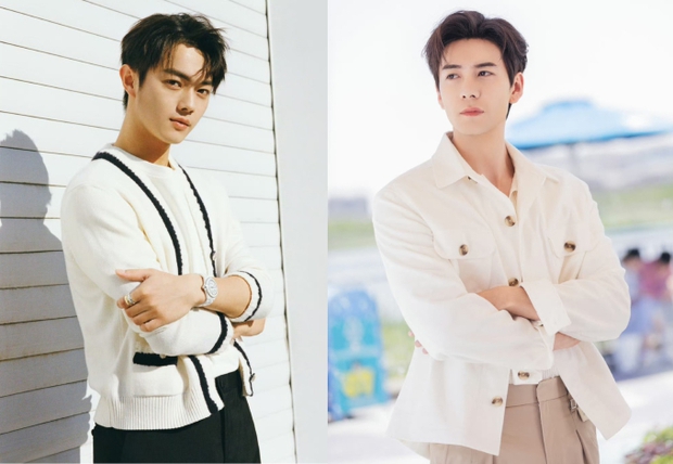 Blogger tung tin đã phủ nhận Hứa Khải, Trần Tinh Húc (ảnh phải) là người được nhắc đến. Hiện, danh tính sao nam dính scandal tình ái trong bài đăng của blogger vẫn là bí ẩn