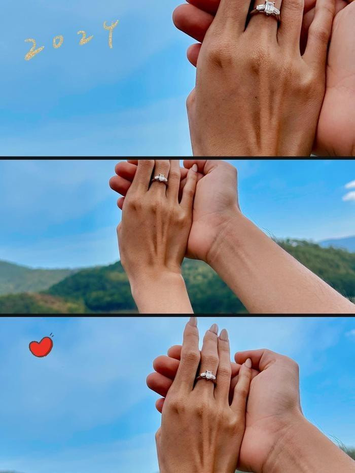 Cao Thiên Trang được bạn trai cầu hôn.