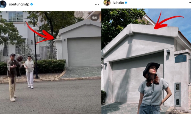 Sơn Tùng và Hải Tú nhiều lần bị soi địa điểm check-in giống nhau