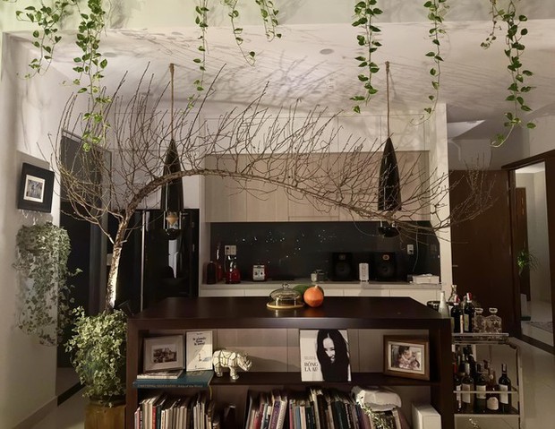 căn penthouse của “cô Bống” nằm trên tầng cao nhất của một căn chung cư cao cấp