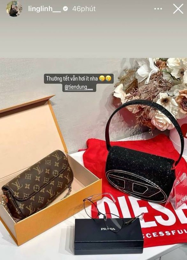 Bùi Tiến Dũng mua toàn hàng hiệu để thưởng tết cho Khánh Linh