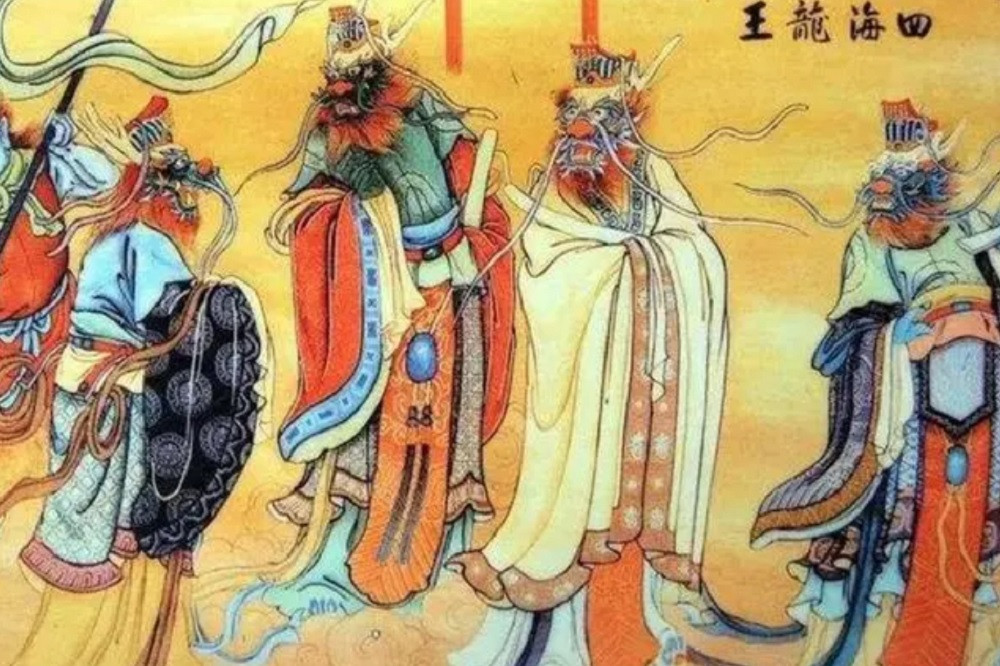 Tứ hải Long vương. Ảnh: Baijiahao Baidu