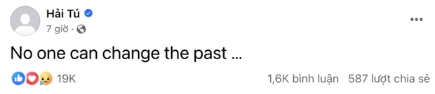 Dòng trạng thái gây chú ý của Hải Tú