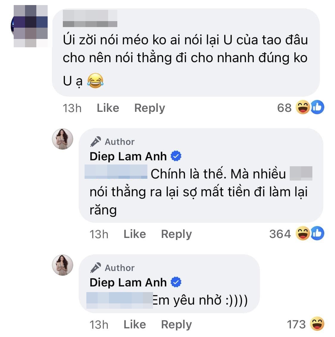 Nữ diễn viên không ngại 