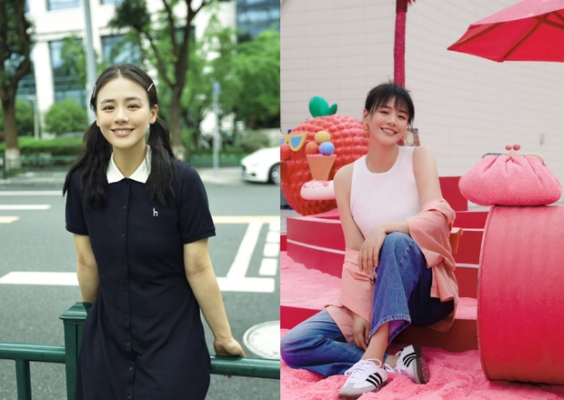 Nhan sắc trong trẻo, tươi trẻ và nụ cười ngọt ngào của Mã Tư Thuần sau khi lấy lại ngoại hình mảnh mai khiến công chúng có cảm giác như quay về với hình ảnh hồn nhiên, tinh khôi của nữ diễn viên trong những năm đầu cô vào showbiz