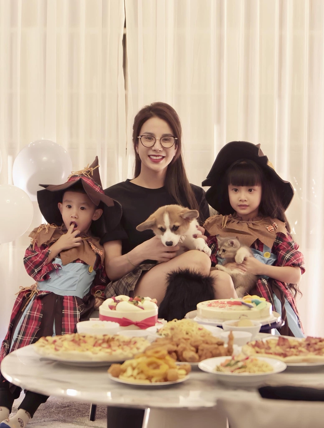 Cô đang có cuộc sống thoải mái và đã sẵn sàng đón nhận tình yêu mới.