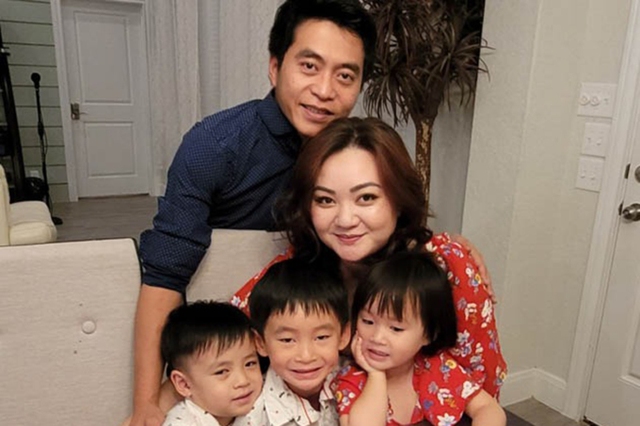 Một số hình ảnh hiếm hoi của Xuân Mai bên chồng và các con