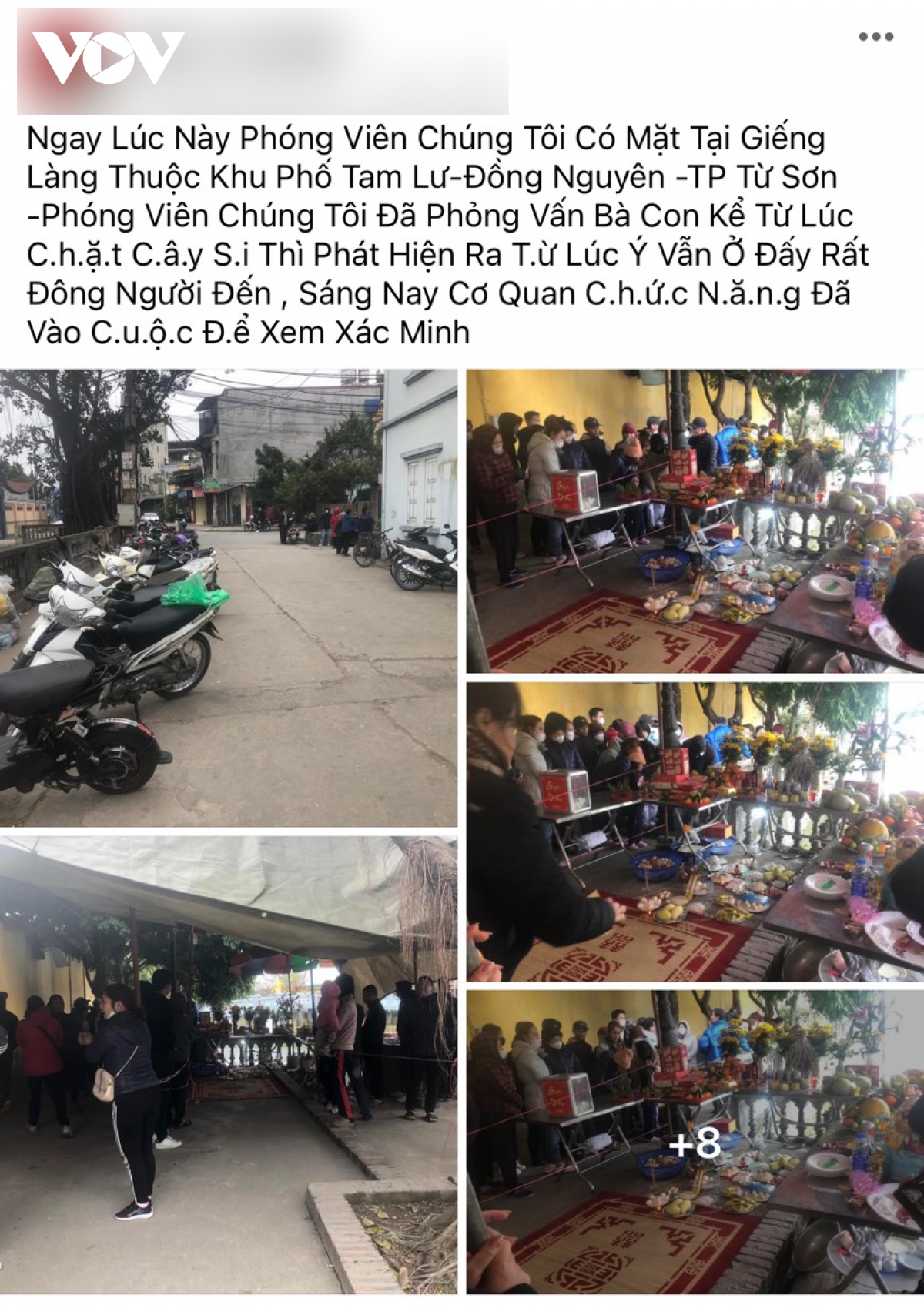 Trên mạng xuất hiện nhiều bài đăng về sự xuất hiện của 