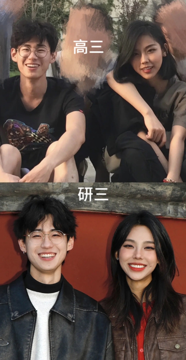 10 năm trước, họ là bạn cùng bạn. 10 năm sau họ là người yêu của nhau