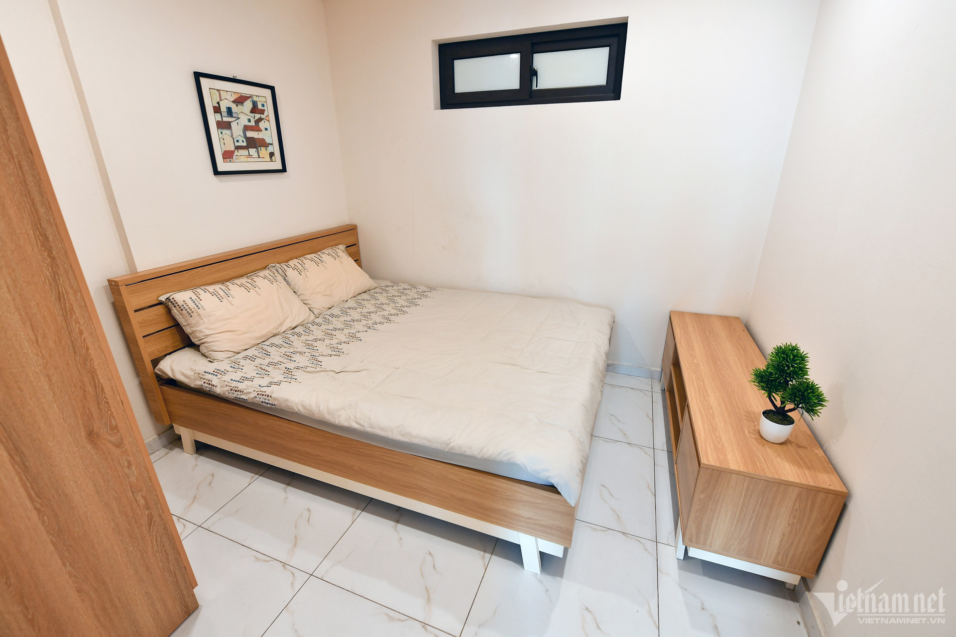 Mỗi căn được thiết kế từ 1 - 2 phòng ngủ.