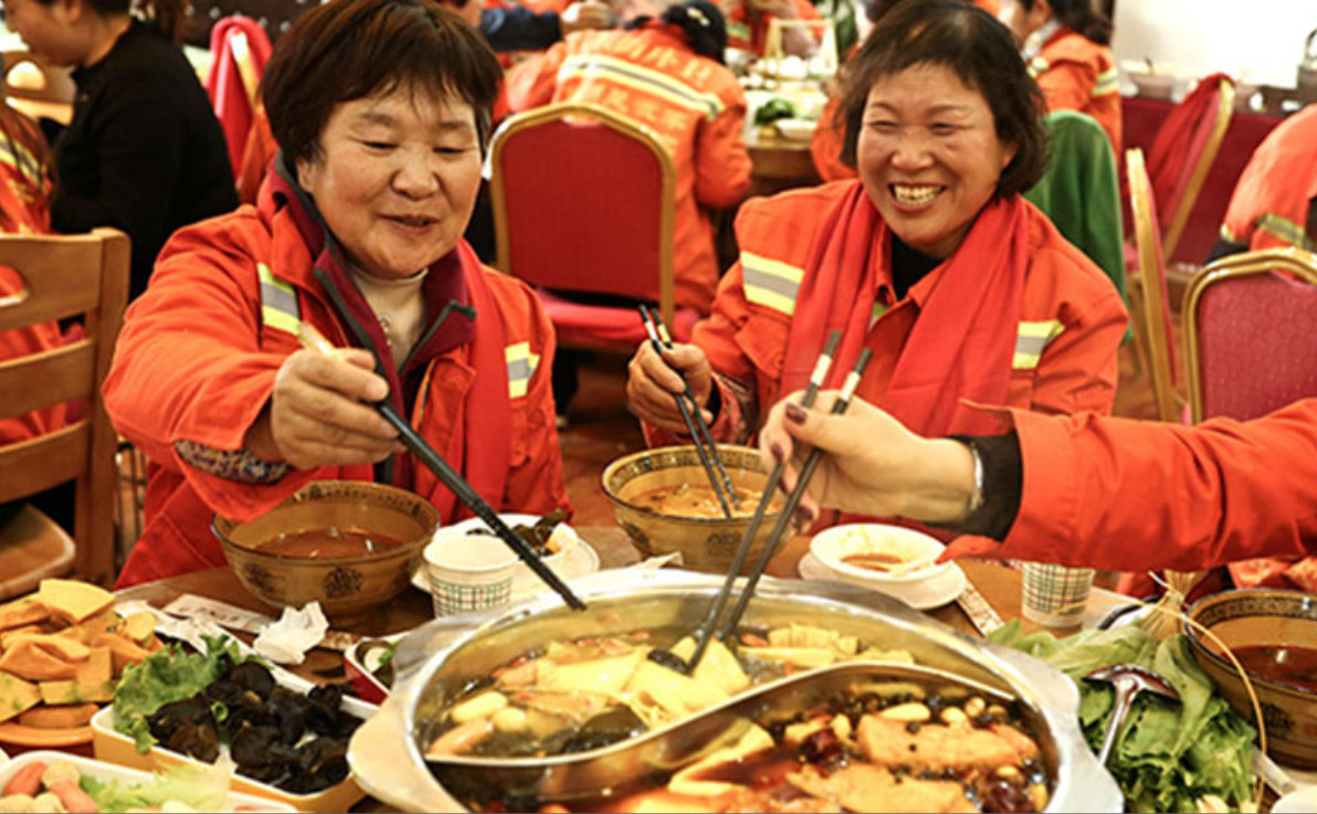 Xu hướng ngày càng nhiều người Trung Quốc chuyển sang lối sống tiêu thụ ít thịt đang nổi lên ở đất nước tỷ dân. Ảnh: AsianNewsphoto