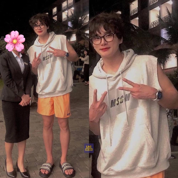 Nam diễn viên thân thiện, thoải mái khi chụp ảnh với người hâm mộ