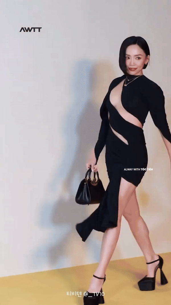 Cận cảnh đôi giày siêu cao và khá 