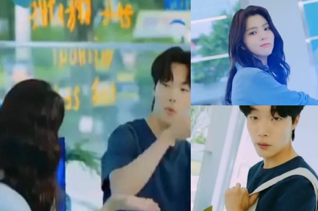 Han So Hee và Ryu Jun Yeol từng cùng nhau quay quảng cáo vào năm 2021, chứ không phải đến triển lãm tranh vào tháng 11/2023 họ mới lần đầu gặp gỡ