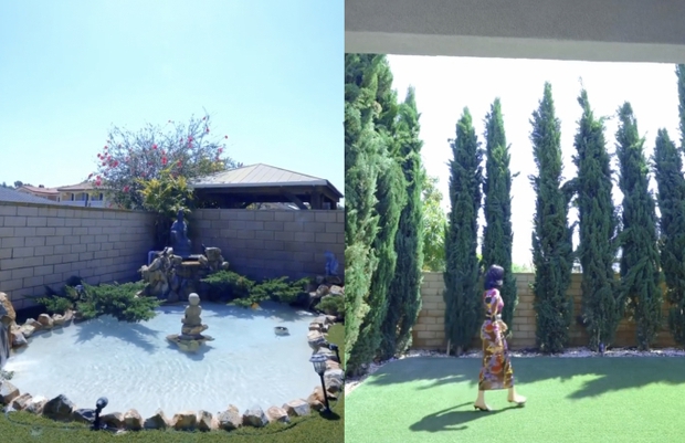 Khoảng sân vườn rộng rãi cực 