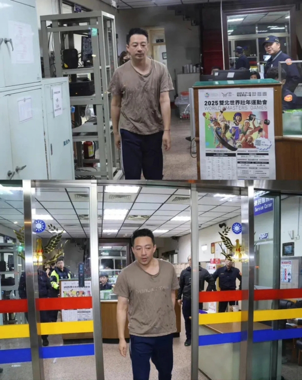 Uông Tiểu Phi rời đồn cảnh sát khi chưa hoàn thành việc khai báo